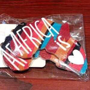 Africa is ❤️ Earrings